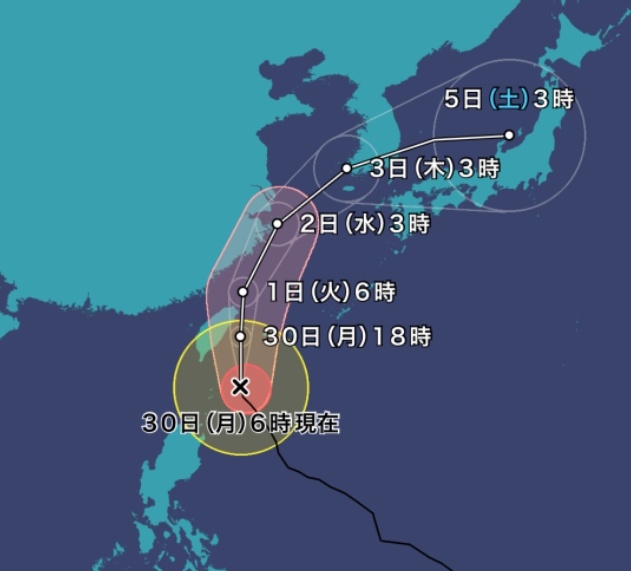 台風18号「ミートク」